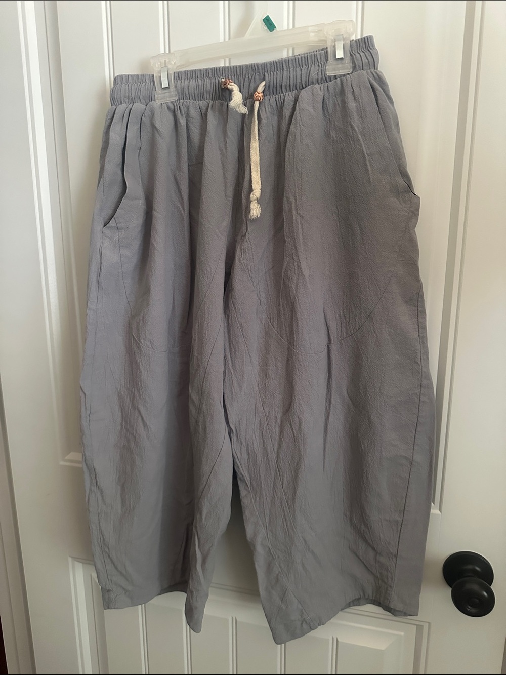 Nwots Kidoriman Cropped wide Leg Pants XL